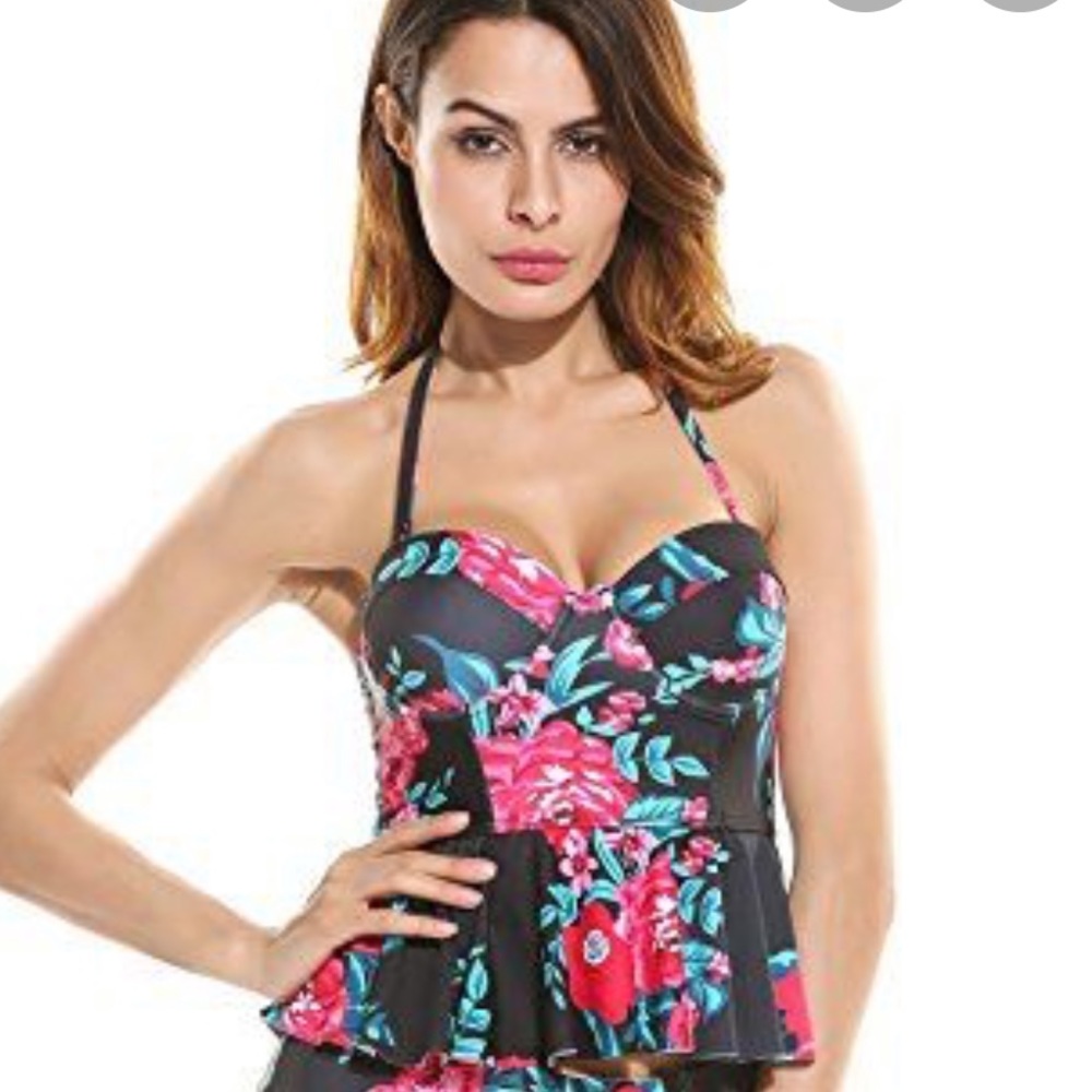 Ekouaer Peplum Top